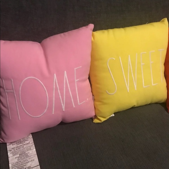 Rae Dunn Other Nwt Rae Dunn Home Sweet Home Pillows Poshmark